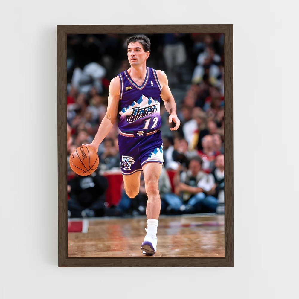 Poster John stockton – affiche Basketball (vue 5)